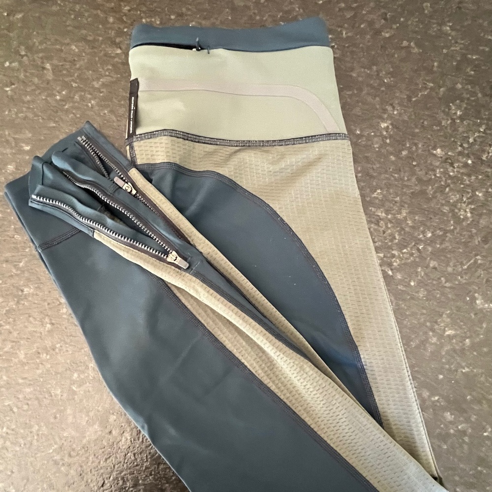 Athleta Allyson Felix Leggings Size M Green